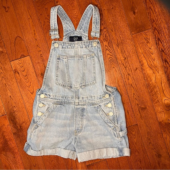 GAP Bottoms Gap Teen Denim Girls Overall Shorts Poshmark